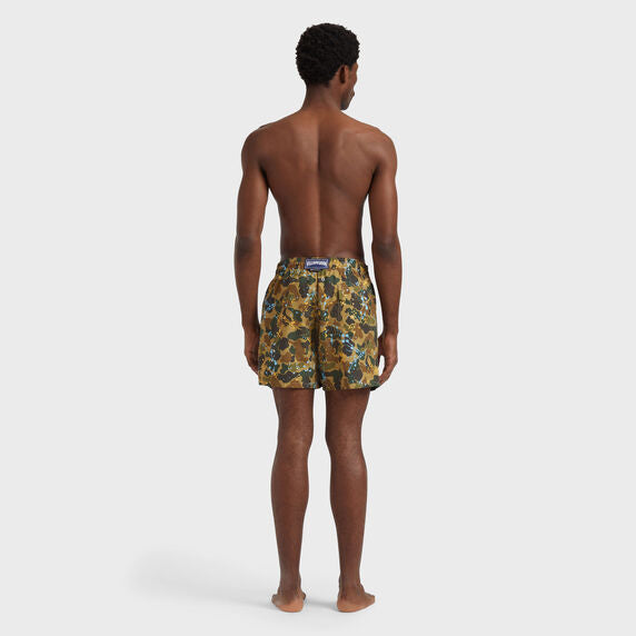 VILEBREQUIN Men Swim Trunks Camo Splash - VBQ x Palm Angels