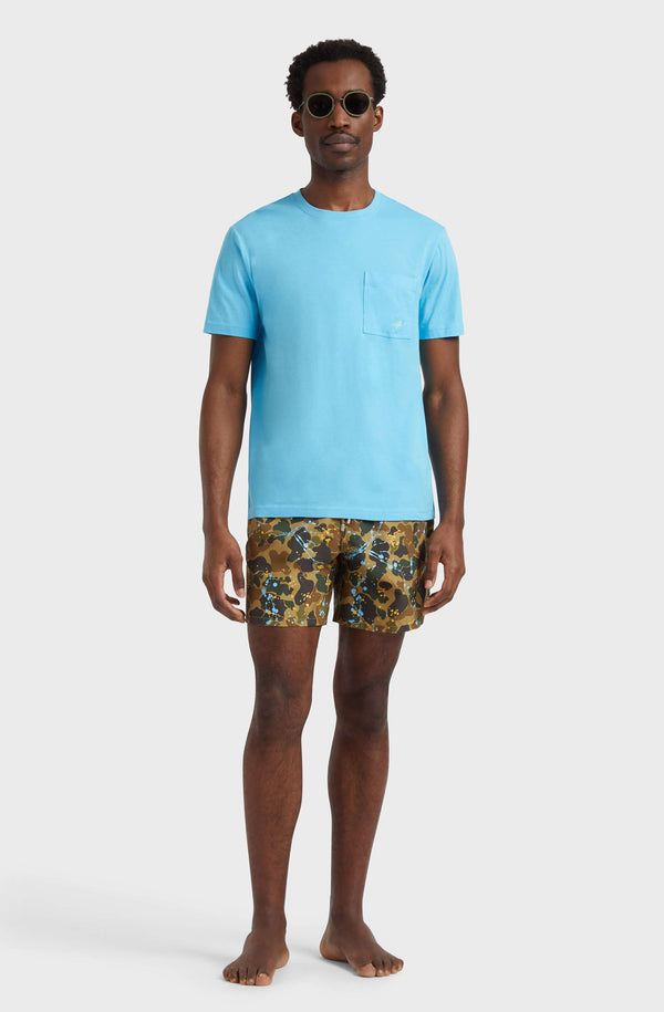 VILEBREQUIN Men Swim Trunks Camo Splash - VBQ x Palm Angels