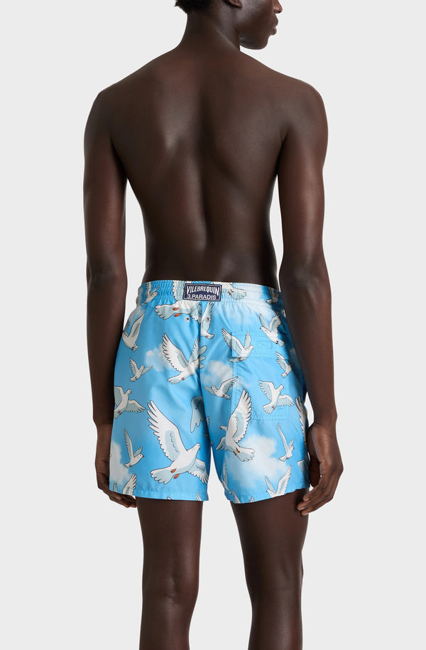 VILEBREQUIN Men Swim Shorts Doves - Vilebrequin x 3.PARADIS