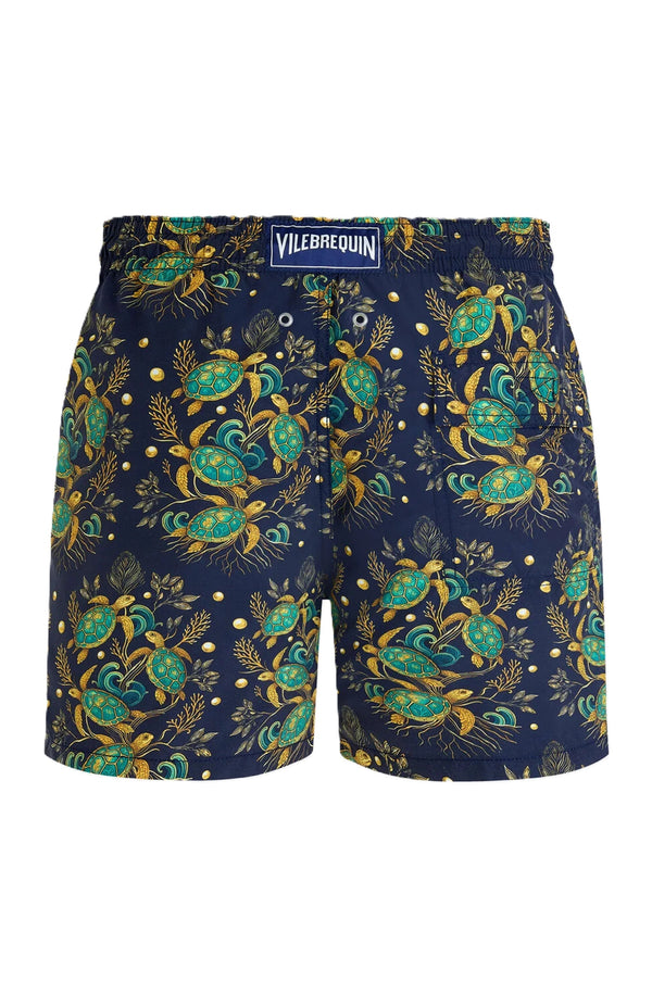 Vilebrequin Men Swim Shorts Mangrove Turtles - Vilebrequin x Abu Dhabi
