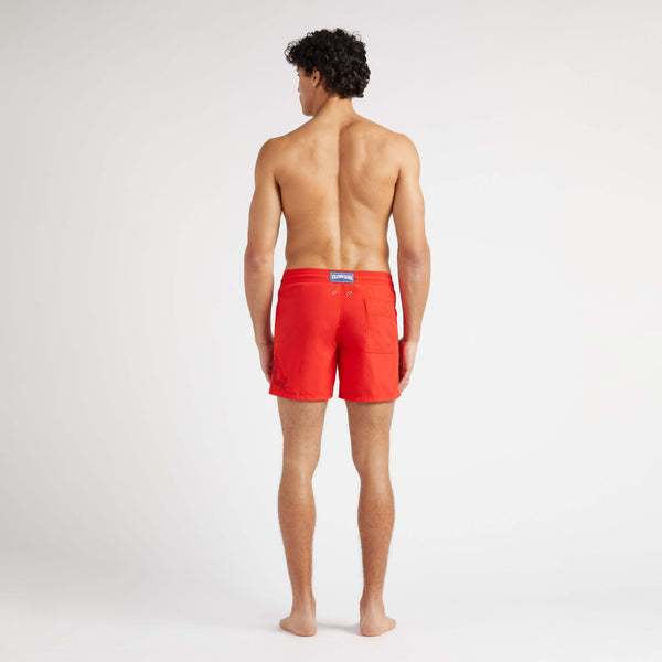 VILEBREQUIN Men Embroidered Swim Shorts - The Year of the Snake