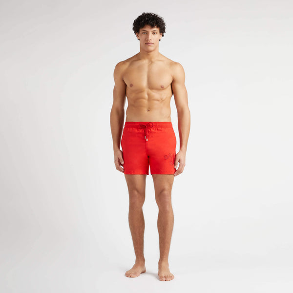 VILEBREQUIN Men Embroidered Swim Shorts - The Year of the Snake