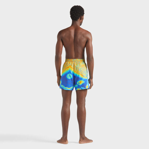 VILEBREQUIN Men Swim Shorts Bathymetrie des Oceans