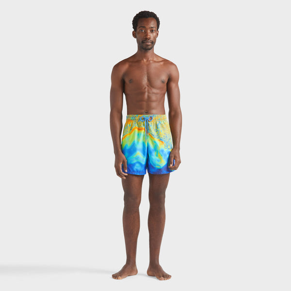 VILEBREQUIN Men Swim Shorts Bathymetrie des Oceans