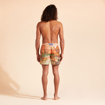 VILEBREQUIN Men Swim Shorts 360 Sortie Du Port De St. Tropez - Vilebrequin x Paul Signac