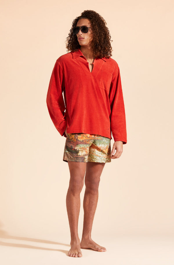 VILEBREQUIN Men Swim Shorts 360 Sortie Du Port De St. Tropez - Vilebrequin x Paul Signac