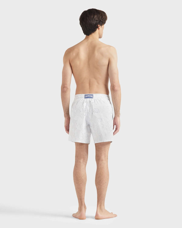 VILEBREQUIN Men Swim Shorts Ronde des Tortues Jacquard