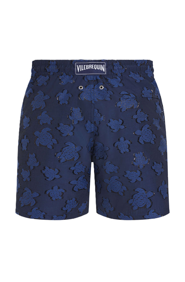 VILEBREQUIN Men Swim Shorts Ronde des tortues Jacquard
