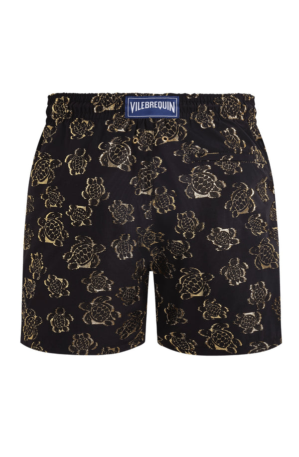 VILEBREQUIN Men Swim Shorts Ronde des Tortues Jacquard