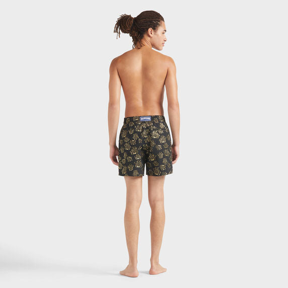 VILEBREQUIN Men Swim Shorts Ronde des Tortues Jacquard