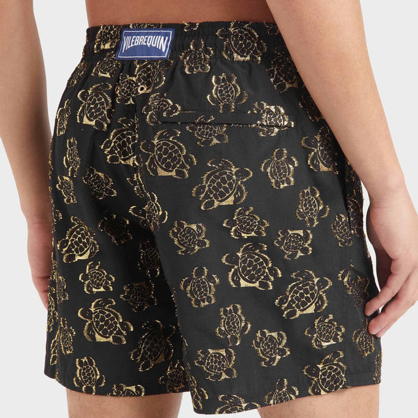 VILEBREQUIN Men Swim Shorts Ronde des Tortues Jacquard