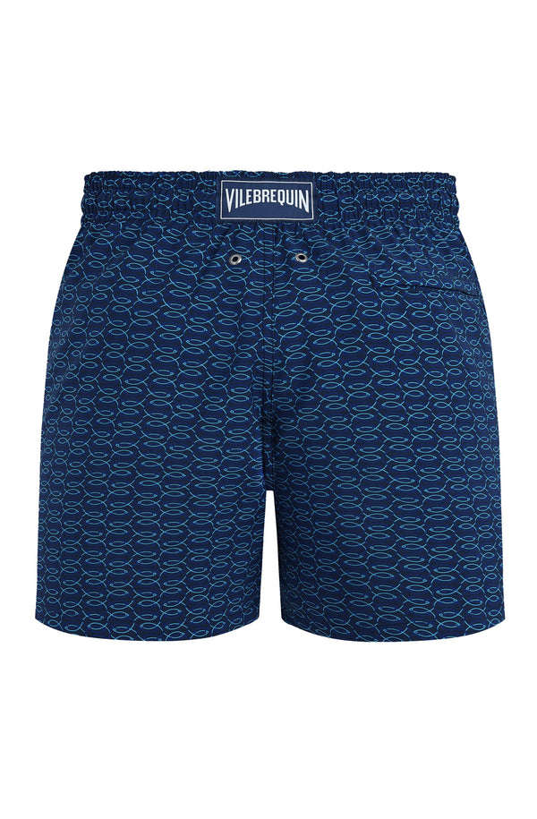 VILEBREQUIN Men Wool Swim Shorts Fish Net