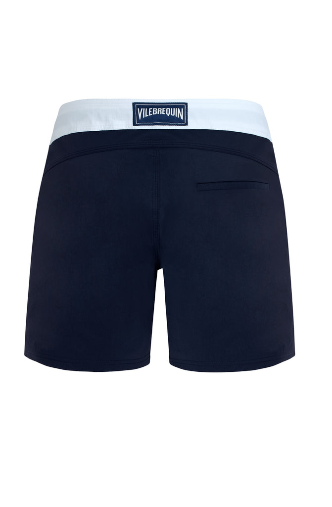 VILEBREQUIN Men Stretch Swim Shorts Flat Belt Color Block HAMAC