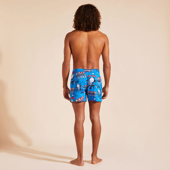 VILEBREQUIN Men Stretch Swim Shorts AU Merlu Rouge