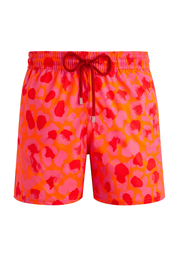 VILEBREQUIN Men Stretch Swim Shorts New Leopard