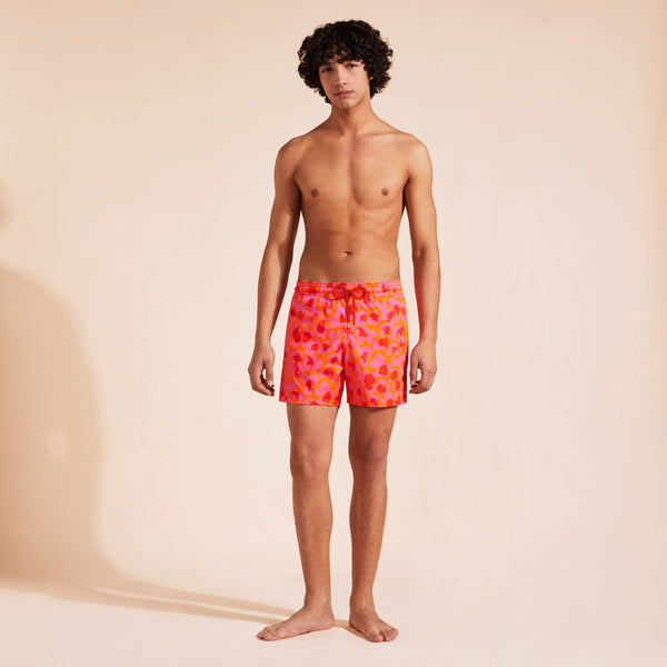 VILEBREQUIN Men Stretch Swim Shorts New Leopard