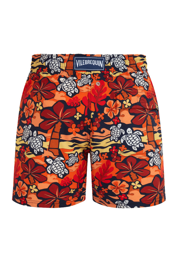 VILEBREQUIN Men Stretch Swim Shorts Monoi Turtles