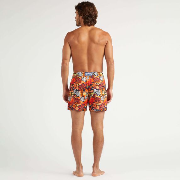 VILEBREQUIN Men Stretch Swim Shorts Monoi Turtles