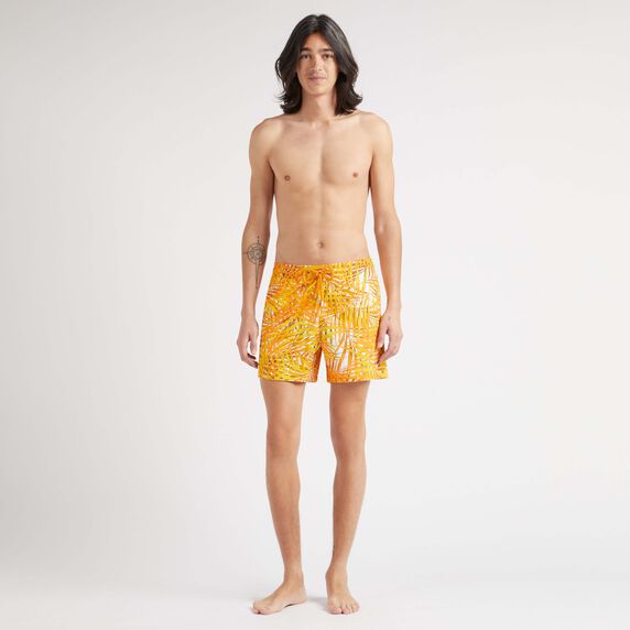VILEBREQUIN Men Stretch Swim Shorts Palm Leaves