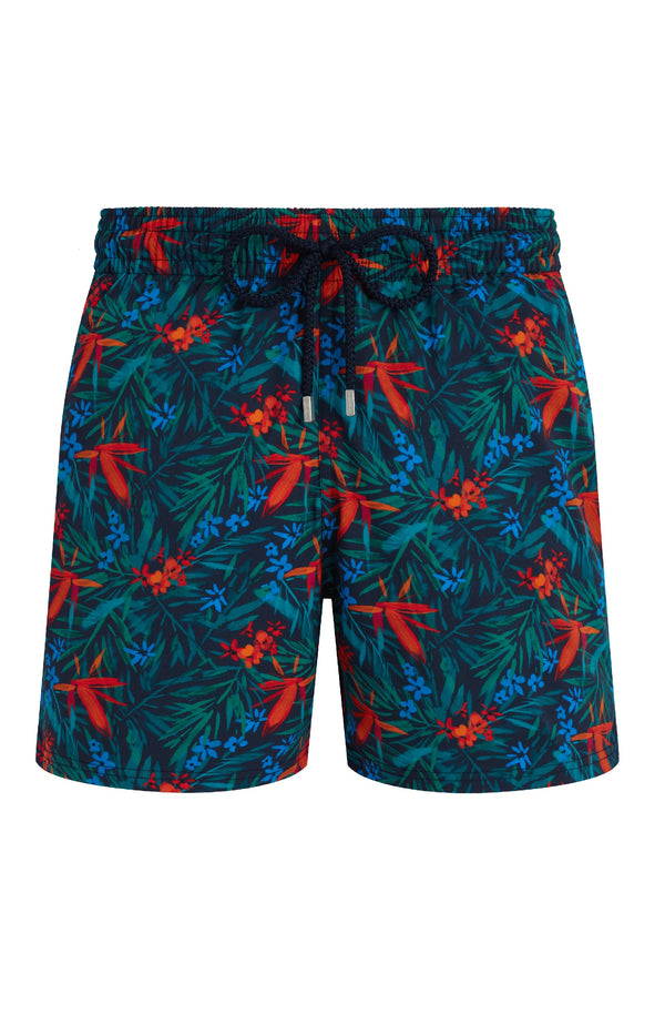 VILEBREQUIN Men Stretch Swim Shorts Tropical Flowers