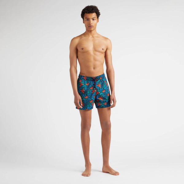 VILEBREQUIN Men Stretch Swim Shorts Tropical Flowers