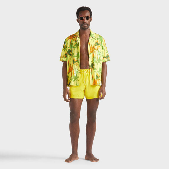 VILEBREQUIN Men Stretch Short Swim Shorts Solid