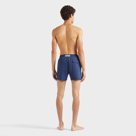 VILEBREQUIN Men Stretch Short Swim Shorts Solid