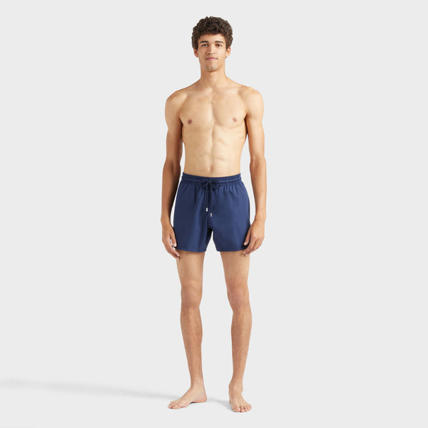 VILEBREQUIN Men Stretch Short Swim Shorts Solid