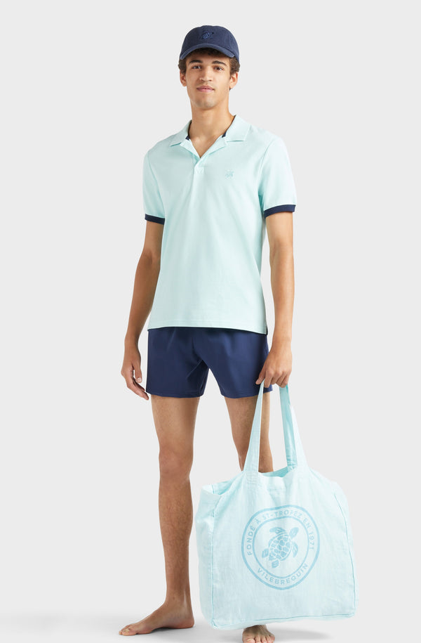 VILEBREQUIN Men Stretch Short Swim Shorts Solid