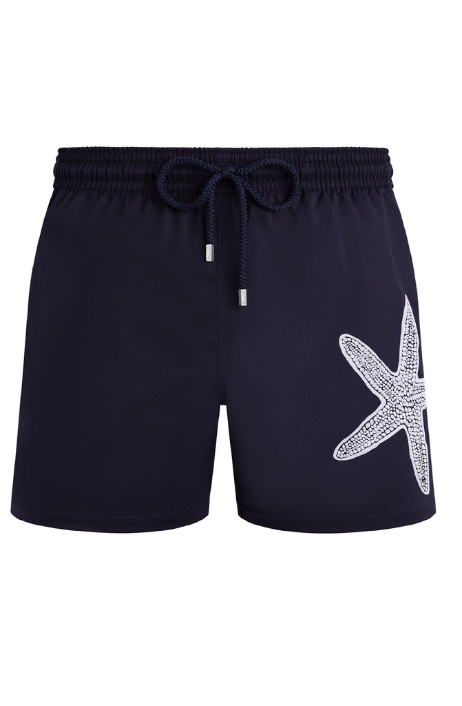 VILEBREQUIN Men Stretch Short Swim Shorts Placed Starlette