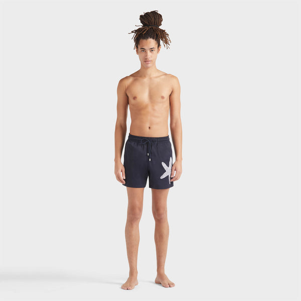 VILEBREQUIN Men Stretch Short Swim Shorts Placed Starlette