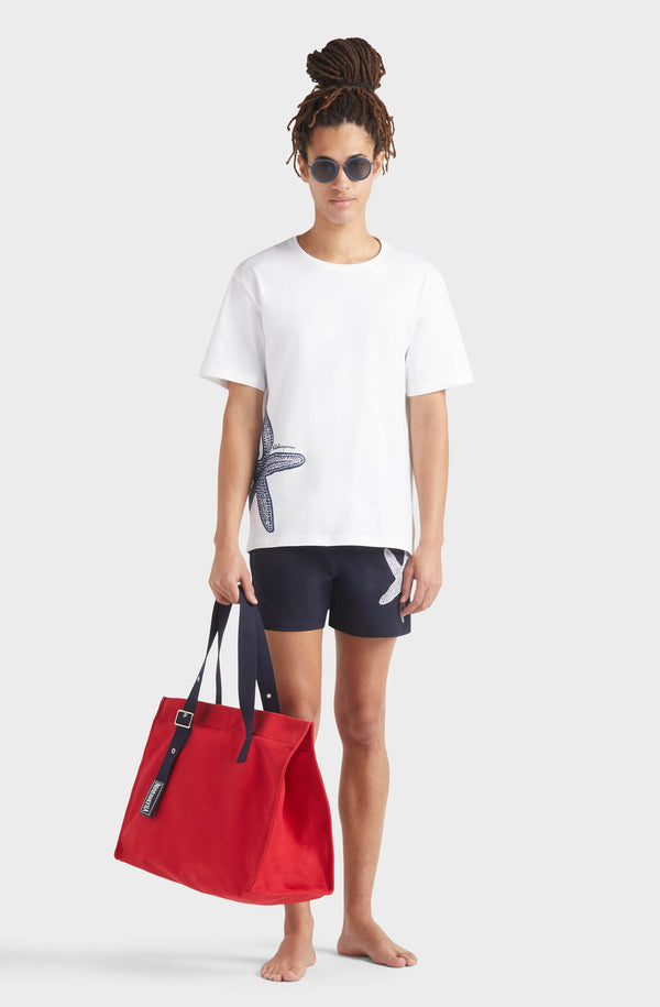 VILEBREQUIN Men Stretch Short Swim Shorts Placed Starlette