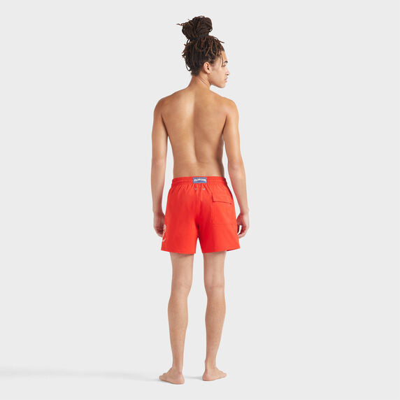 VILEBREQUIN Men Stretch Short Swim Shorts Placed Poulpe