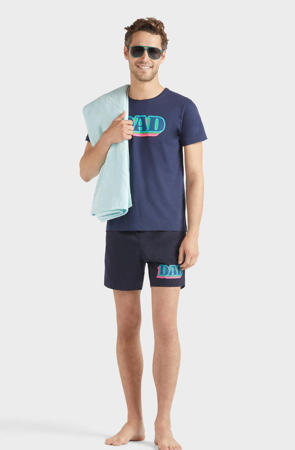 VILEBREQUIN Men Stretch Shorts Swim Shorts Dad and Son