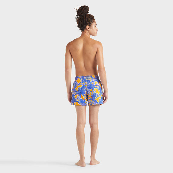 VILEBREQUIN Men Stretch Short Swim Shorts Poulpes