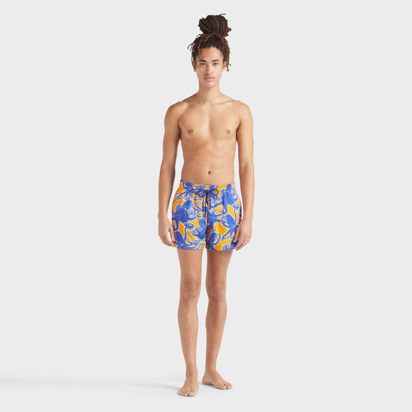 VILEBREQUIN Men Stretch Short Swim Shorts Poulpes