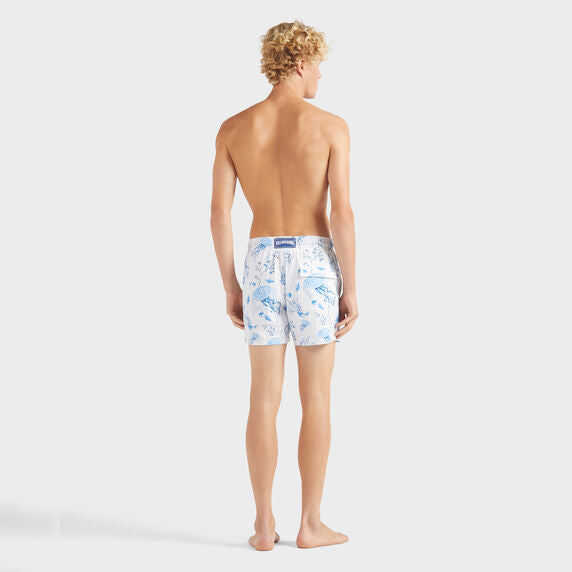 VILEBREQUIN Men Stretch Swim Shorts Medusa And Shells