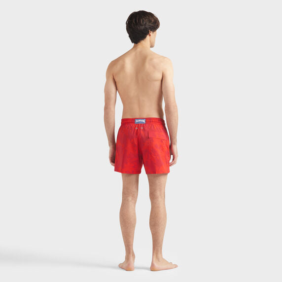 VILEBREQUIN Men Stretch Short Swim Shorts Flower Power
