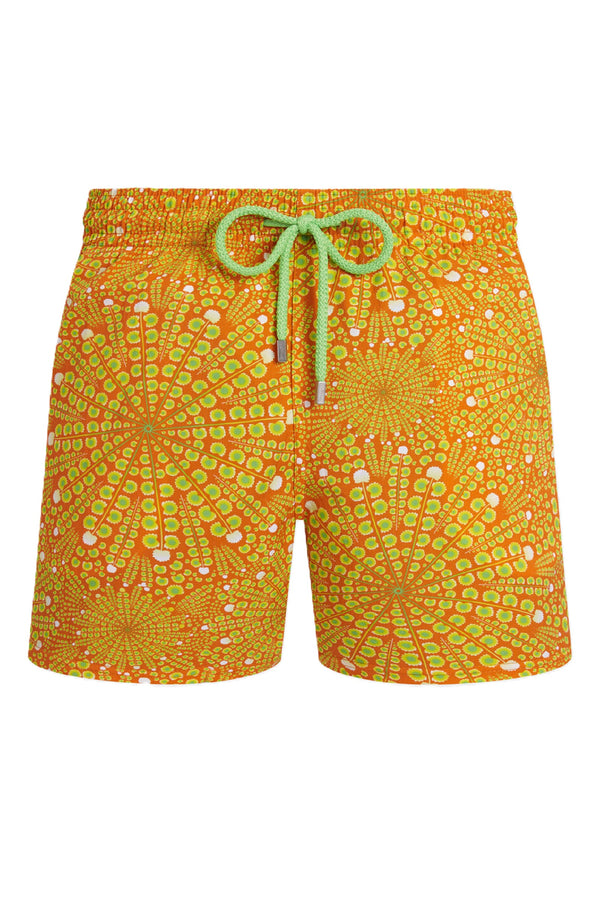 VILEBREQUIN Men Stretch Short Swim Shorts Mosaic Urchin