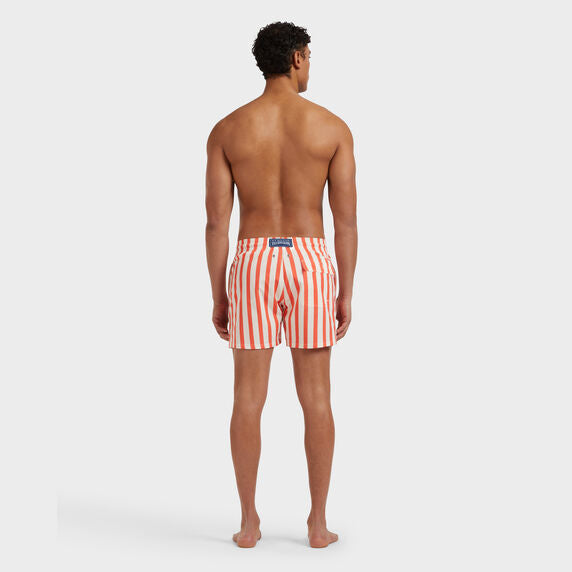 VILEBREQUIN Men Stretch Swim Shorts Family Stripes - Vilebrequin x St. Regis