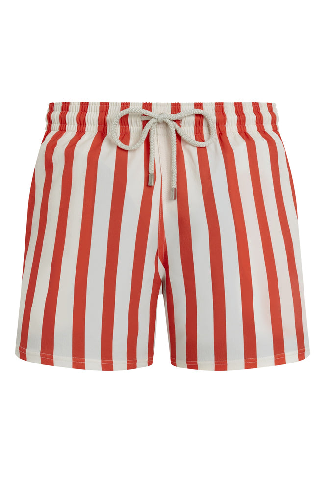 VILEBREQUIN Men Stretch Swim Shorts Family Stripes - Vilebrequin x St. Regis