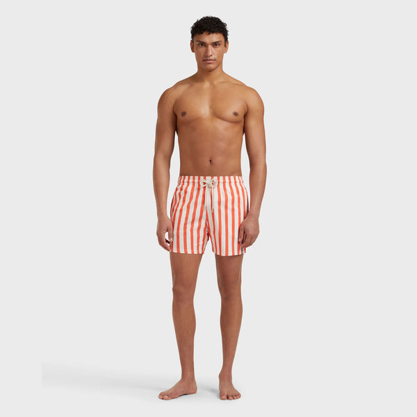 VILEBREQUIN Men Stretch Swim Shorts Family Stripes - Vilebrequin x St. Regis
