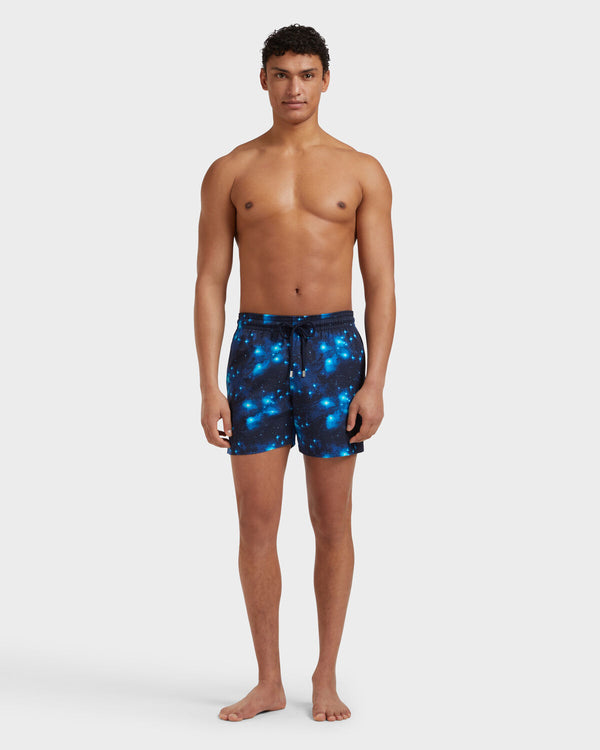 VILEBREQUIN Men Stretch Short Swim Shorts Pegase