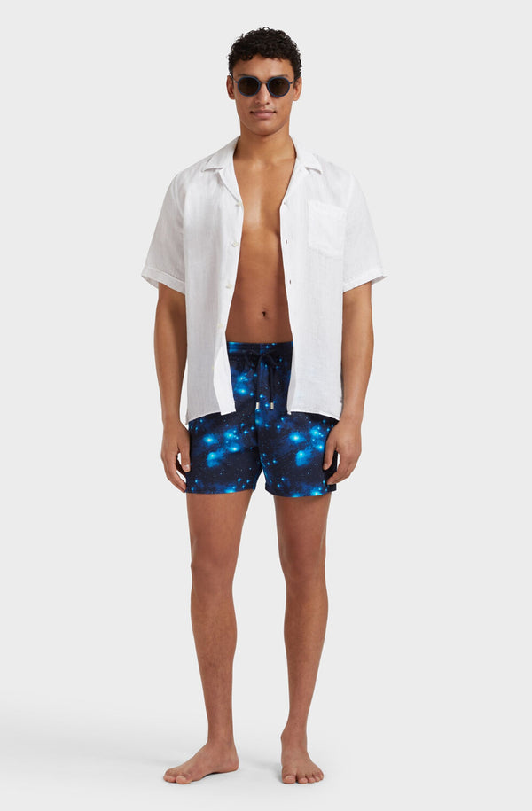 VILEBREQUIN Men Stretch Short Swim Shorts Pegase