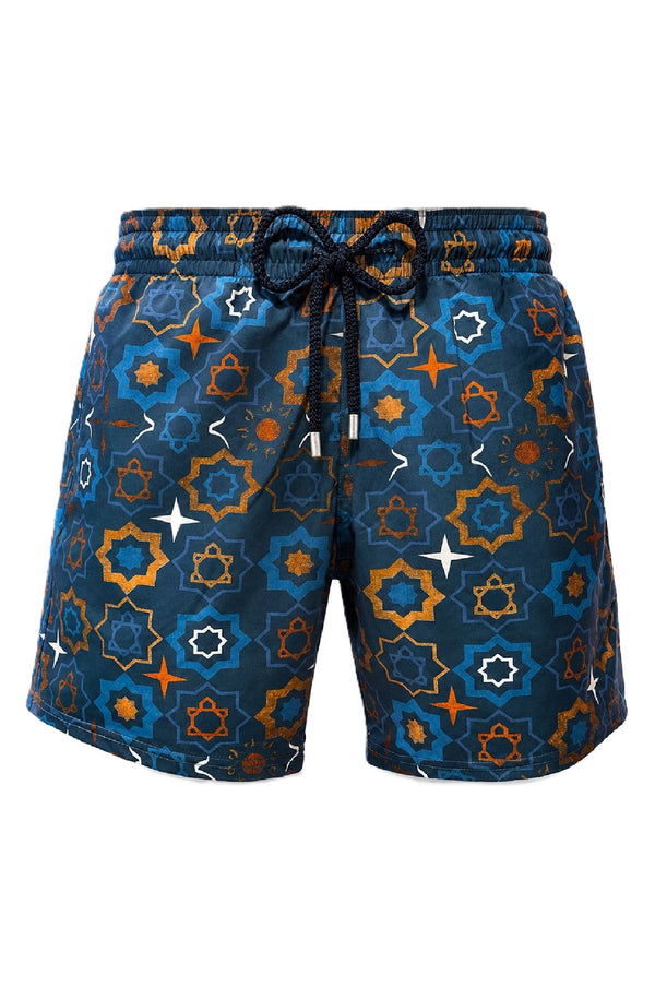 VILEBREQUIN Men Swim Shorts Geometric Print