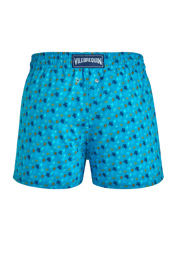 VILEBREQUIN Men Short Swim Shorts Micro Ronde des Tortues Rainbow