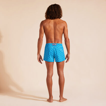 VILEBREQUIN Men Short Swim Shorts Micro Ronde des Tortues Rainbow