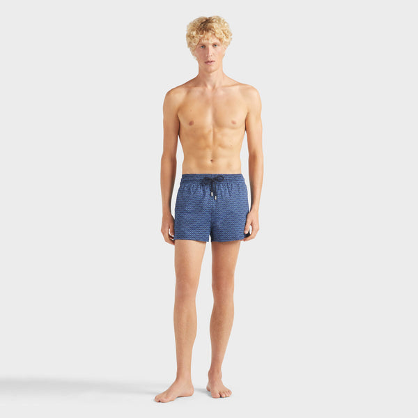 VILEBREQUIN Men Short Swim Shorts Fish Net