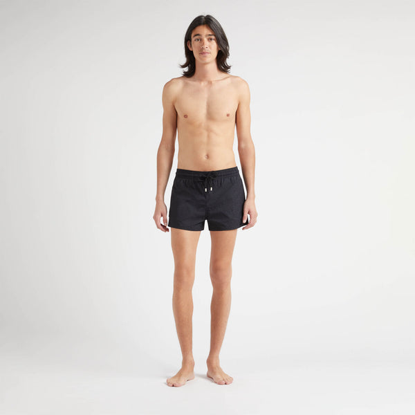 VILEBREQUIN Men Short Swim Shorts Jacquard Turtles