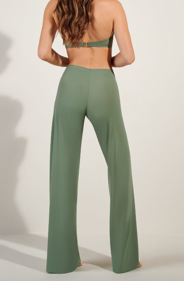 PAIN de SUCRE Women Myla Loose Almond Light Voile Trousers